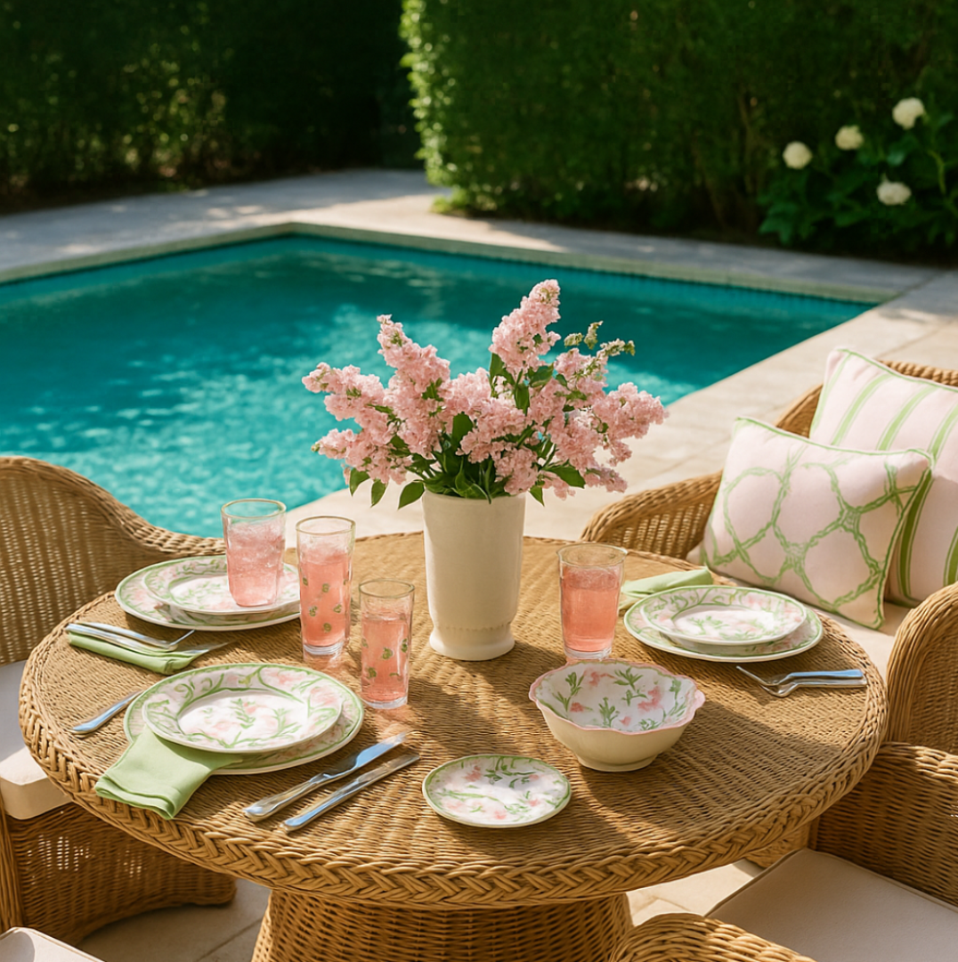 Poolside Glamour: The Ultimate Beverly Hills Patio Edit
