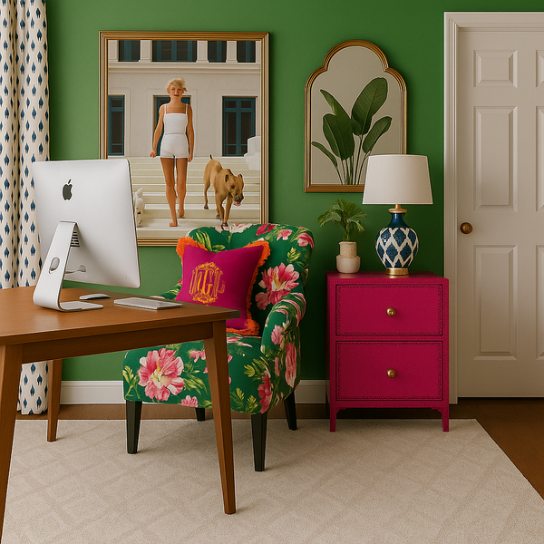 Design a Bold Maximalist Office Space