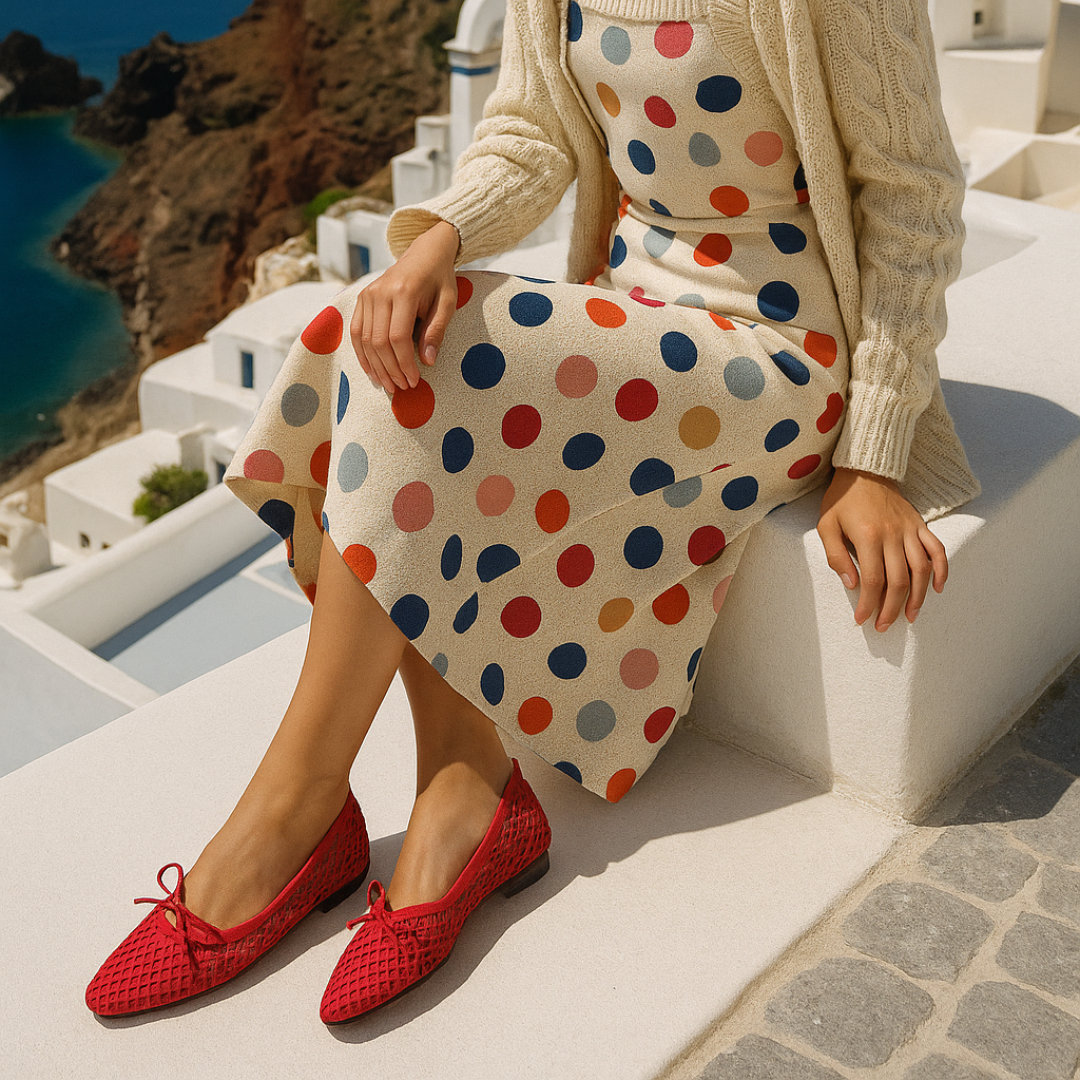 Twinkle Toes: Mesh Flats