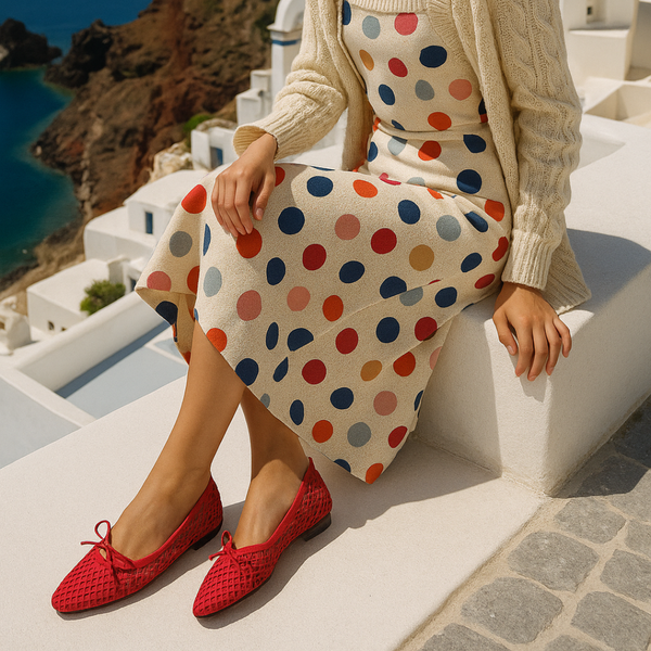 Twinkle Toes: Mesh Flats