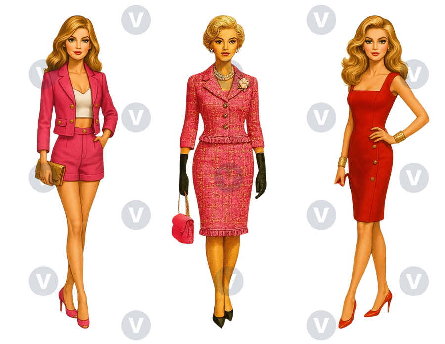 La Vie en Looks Paper Dolls